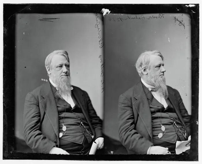 Framed Print : Anthony, Hon. Henry Bowen of R.I. Senator, Gov. of R.I