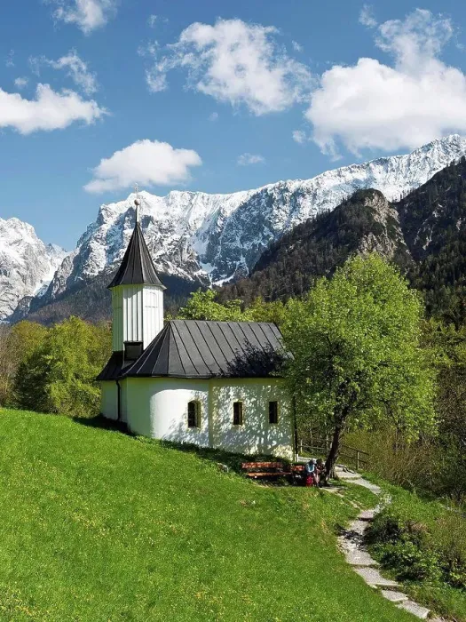 Framed Print : Antonius chapel, Kaisertal (valley), Wilder Kaiser (mountain), Tyrol, Austria Framed Print : Antonius chapel, Kaisertal (valley), Wilder Kaiser (mountain), Tyrol, Austria