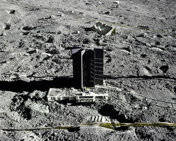 Framed Print : Apollo 16 - A Nuclear Powered Generator on the Surface of the Moon Framed Print : Apollo 16 - A Nuclear Powered Generator on the Surface of the Moon