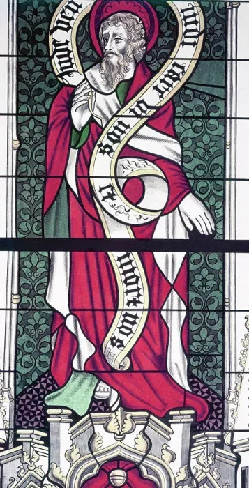 Framed Print : Apostle Phillip, stained glass, 13th century Framed Print : Apostle Phillip, stained glass, 13th century