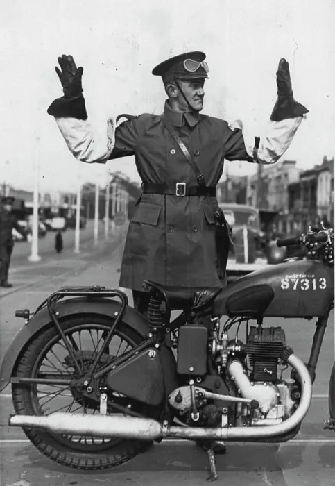 Framed Print : The Army Takes Control -- On duty in Victoria Street today this member of the Australian Provost Corps dismounted Framed Print : The Army Takes Control -- On duty in Victoria Street today this member of the Australian Provost Corps dismounted
