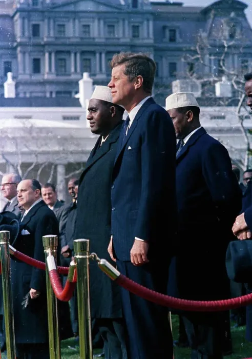 Framed Print : Arrival ceremonies for Abdirashid Ali Shermarke