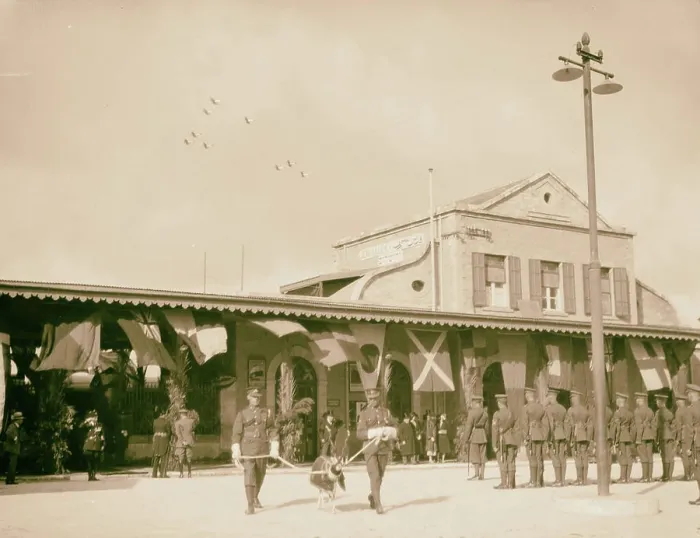 Framed Print : Arrival of Sir Arthur Wauchope as High Commissioner for Palestine