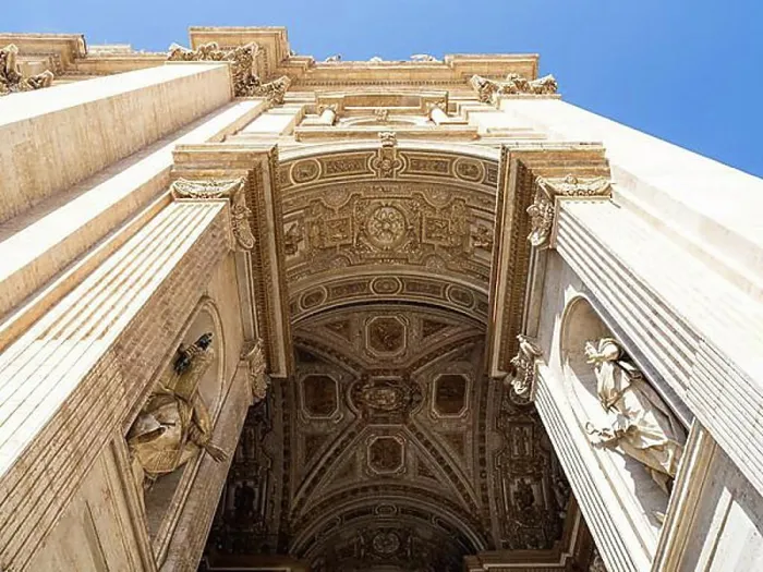 Framed Print : Artistic ceiling, St. Peter's Basilica, Vatican, Rome, Italy, Europe Framed Print : Artistic ceiling, St. Peter's Basilica, Vatican, Rome, Italy, Europe