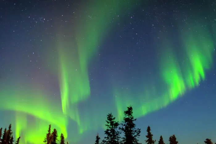 Framed Print : Aurora borealis, Northern Lights seen at night in outskirts of Fairbanks, Alaska Framed Print : Aurora borealis, Northern Lights seen at night in outskirts of Fairbanks, Alaska