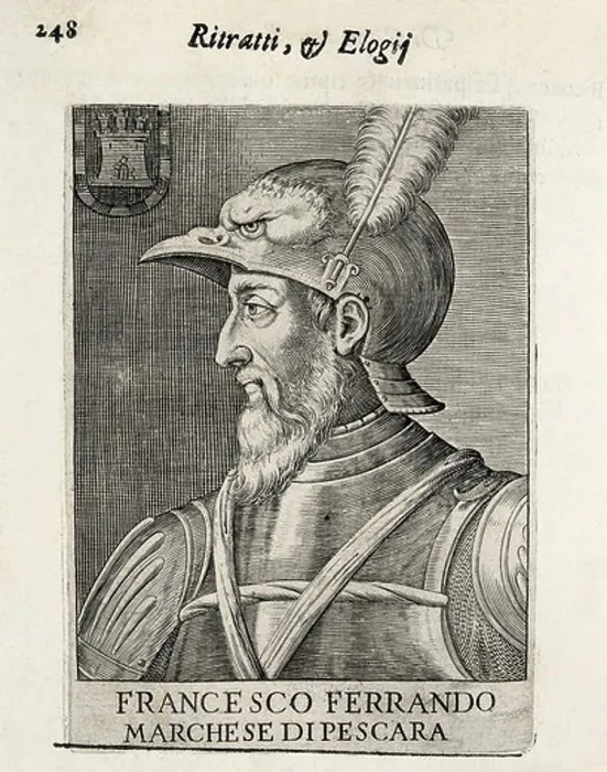 Framed Print : AVALOS, Fernando Francisco (1490-1546)