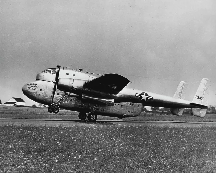 Framed Print : Aviation 99d A - Fairchild XC 120 Pack Plane Framed Print : Aviation 99d A - Fairchild XC 120 Pack Plane