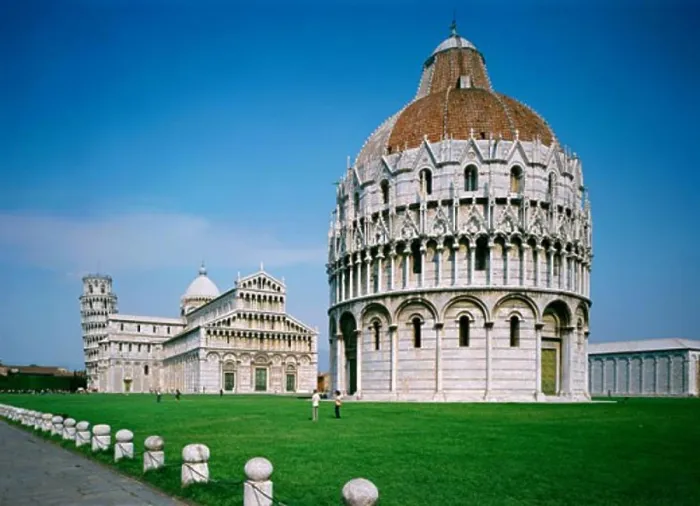 Framed Print : Baptistry Duomo Pisa Italy