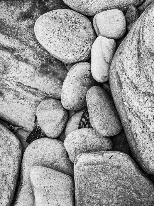 Framed Print : Beach Rocks Beach Rocks On Pebble Island Black & White Framed Print : Beach Rocks Beach Rocks On Pebble Island Black & White