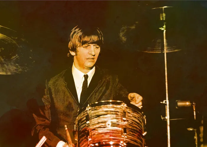 Framed Print : Beatles member, Ringo Starr, during a concert in Forest Hills, Queens on August 29th, 1964 Framed Print : Beatles member, Ringo Starr, during a concert in Forest Hills, Queens on August 29th, 1964