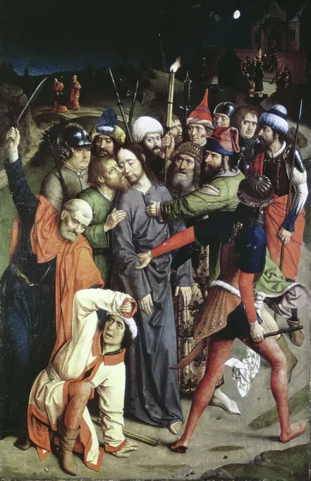 Framed Print : The Betrayal of Christ by Bosch Framed Print : The Betrayal of Christ by Bosch