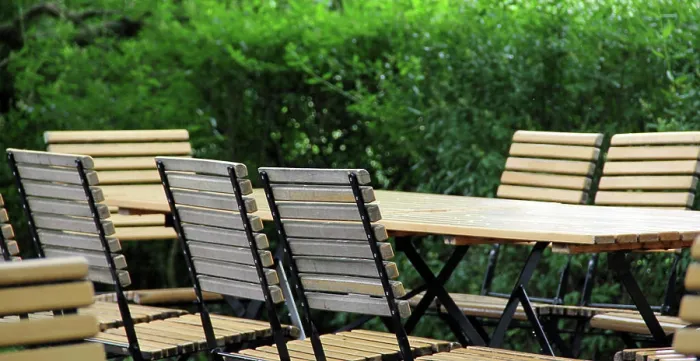 Framed Print : Biergarten Outside dinner in Germany Copyright: xZoonar.com / InaxThiemex 3670812 Framed Print : Biergarten Outside dinner in Germany Copyright: xZoonar.com / InaxThiemex 3670812