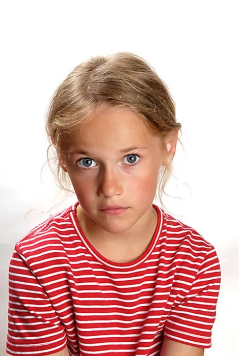 Framed Print : Blond girl Framed Print : Blond girl
