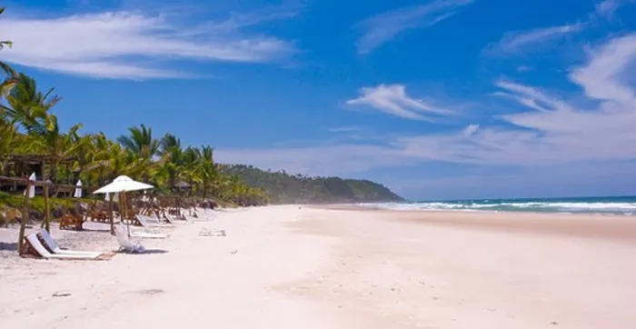 Framed Print : Brazil View of beach in Brazil Framed Print : Brazil View of beach in Brazil