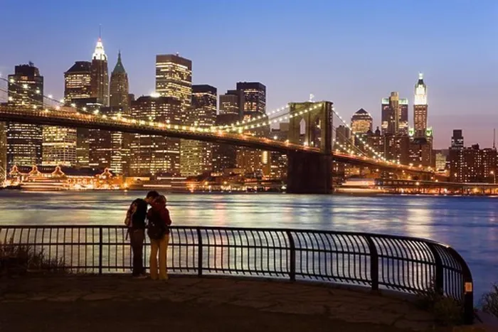 Framed Print : Brooklyn bridge and Downtown.New York City, USA Framed Print : Brooklyn bridge and Downtown.New York City, USA