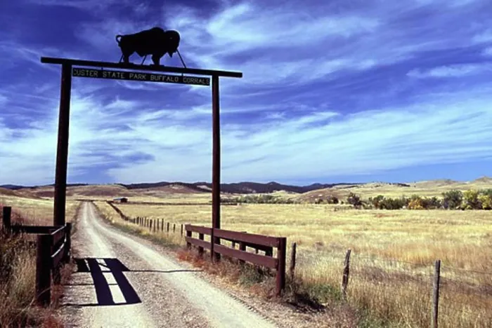 Framed Print : Buffalo Corrals Custer State Park South Dakota USA Framed Print : Buffalo Corrals Custer State Park South Dakota USA