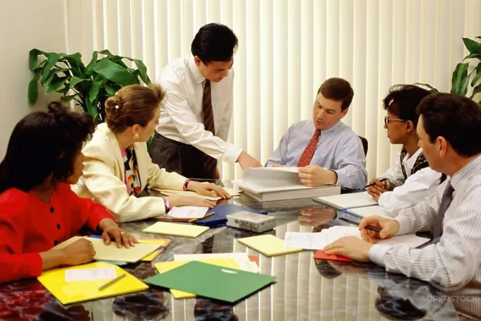 Framed Print : Business Meeting Framed Print : Business Meeting