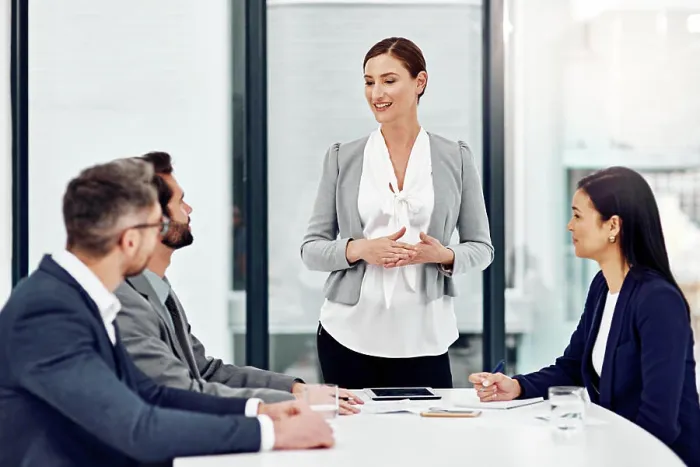 Framed Print : Business people, planning and meeting on table for discussion Framed Print : Business people, planning and meeting on table for discussion