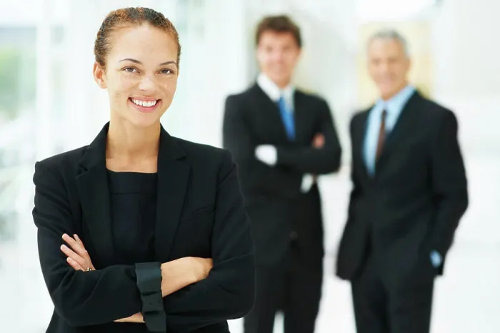 Framed Print : Businesswoman, office and pride in leadership Framed Print : Businesswoman, office and pride in leadership