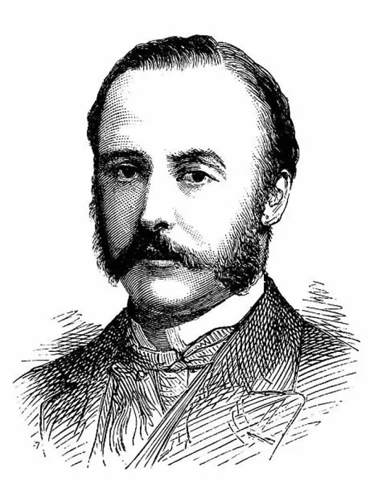 Framed Print : C. T. Dyke Acland, House of Commons, England, historical illustration, 1884 Framed Print : C. T. Dyke Acland, House of Commons, England, historical illustration, 1884
