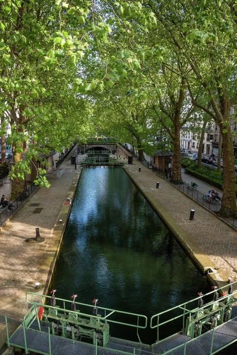 Framed Print : Calm canal Saint Martin in Paris in Summer Calm canal Saint Martin in Paris in Summer Framed Print : Calm canal Saint Martin in Paris in Summer Calm canal Saint Martin in Paris in Summer