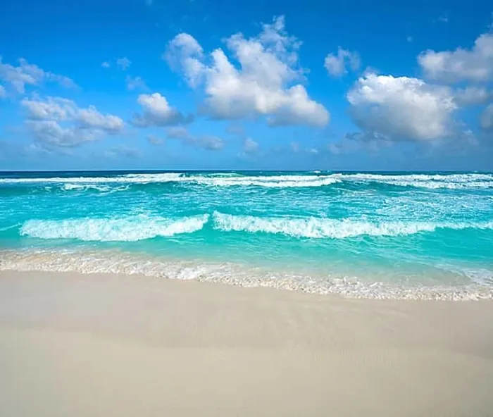 Framed Print : Cancun Delfines Beach at Hotel Zone of Mexico