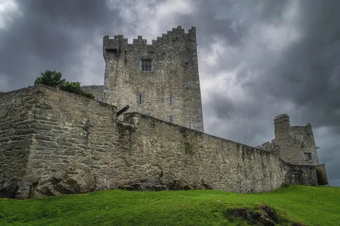 Framed Print : Cannon sticking out from fortification wall of 15th century Ross Castle Cannon sticking out from fortification wall of Framed Print : Cannon sticking out from fortification wall of 15th century Ross Castle Cannon sticking out from fortification wall of