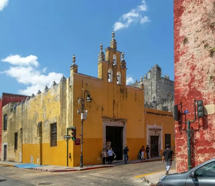Framed Print : Capilla el Divino Maestro chapel church, building, Merida, Yucatan State, Mexico Framed Print : Capilla el Divino Maestro chapel church, building, Merida, Yucatan State, Mexico