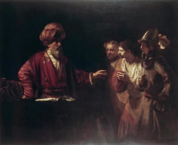 Framed Print : The Centurion Cornelius Rembrandt Harmensz van Rijn (1606-1669 Dutch) Oil On Canvas Wallace Collection, London, England Framed Print : The Centurion Cornelius Rembrandt Harmensz van Rijn (1606-1669 Dutch) Oil On Canvas Wallace Collection, London, England