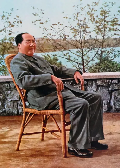 Framed Print : Chairman Mao in Wuhan. (1963)) Framed Print : Chairman Mao in Wuhan. (1963))
