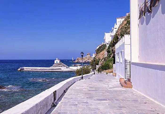 Framed Print : Chapel, Hora, Andros Island, Cyclades, Greece, Europe Framed Print : Chapel, Hora, Andros Island, Cyclades, Greece, Europe