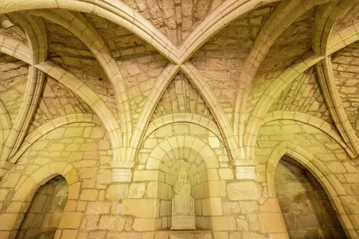 Framed Print : chapter house chapter house, Monastery of Santa María la Real de Iranzu Framed Print : chapter house chapter house, Monastery of Santa María la Real de Iranzu