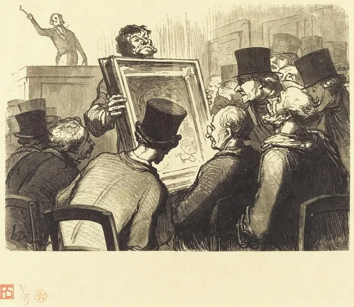 Framed Print : Charles Maurand after Honoré Daumier Framed Print : Charles Maurand after Honoré Daumier