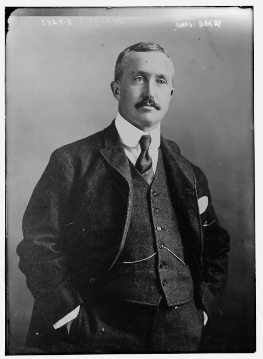Framed Print : Chas. Denby