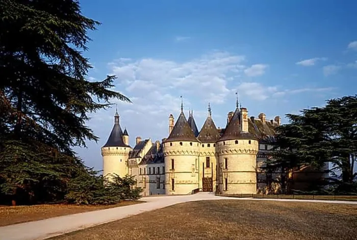 Framed Print : Chaumont, castle, view from the south