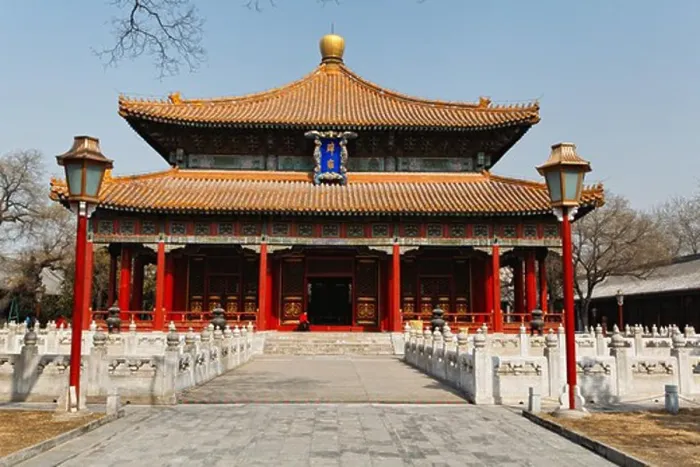 Framed Print : China, Beijing, Biyong Palace, Imperial College, Emperor's Lecture Hall Framed Print : China, Beijing, Biyong Palace, Imperial College, Emperor's Lecture Hall