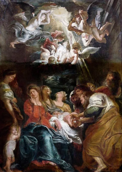Framed Print : Circumcision of Christ by Peter Paul Rubens, (1577-1640)