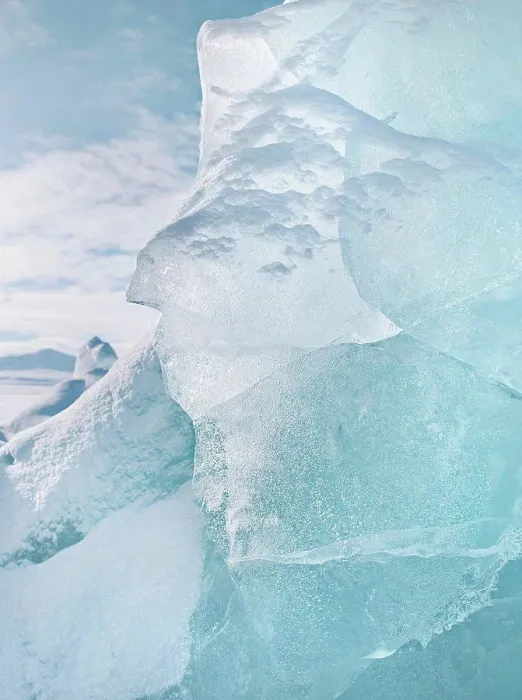 Framed Print : Close up of glacial ice Framed Print : Close up of glacial ice
