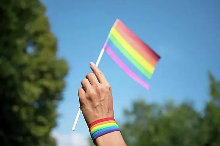 Framed Print : Close up lgbt flag. Beautiful photo Framed Print : Close up lgbt flag. Beautiful photo