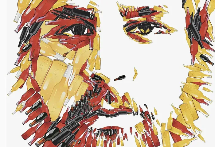 Framed Print : Close up of man with beard Framed Print : Close up of man with beard