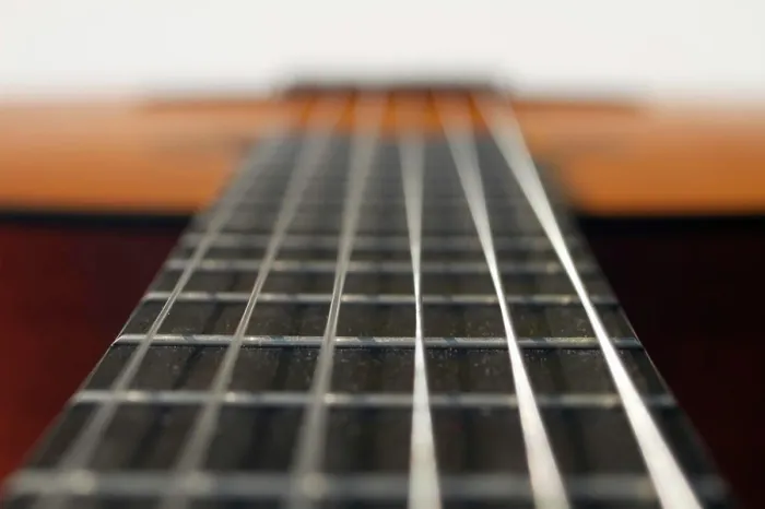 Framed Print : Close-up on a classical guitar Framed Print : Close-up on a classical guitar