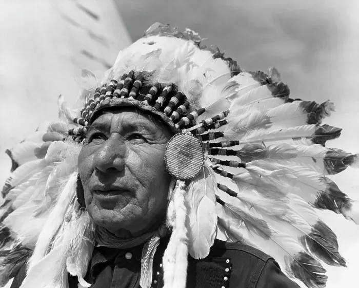 Framed Print : Close-up of a tribal man