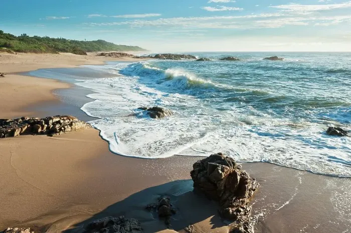 Framed Print : Coastal scene at Southbroom. KwaZulu Natal South Coast Framed Print : Coastal scene at Southbroom. KwaZulu Natal South Coast
