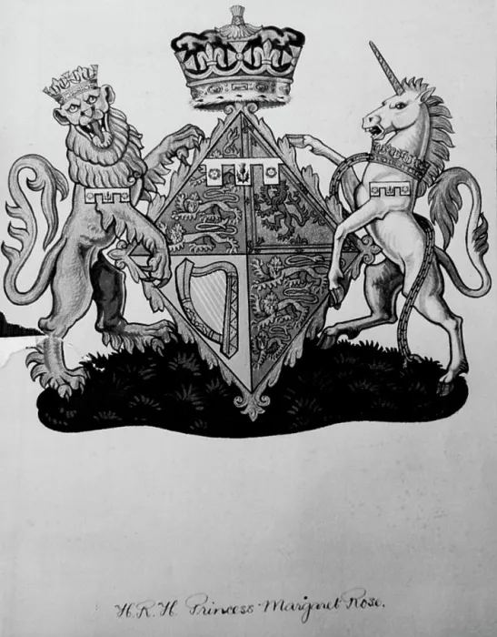 Framed Print : Coats-Of-Arms For Princesses -- Coats-of Arms for Princess Elizabeth Framed Print : Coats-Of-Arms For Princesses -- Coats-of Arms for Princess Elizabeth