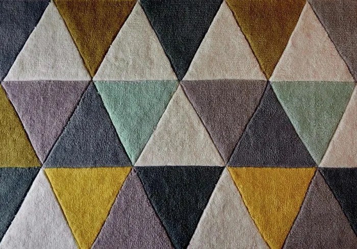 Framed Print : Colorful carpet details for background