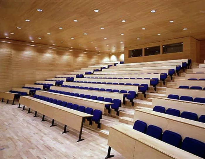 Framed Print : computer research laboratory lecture room 1