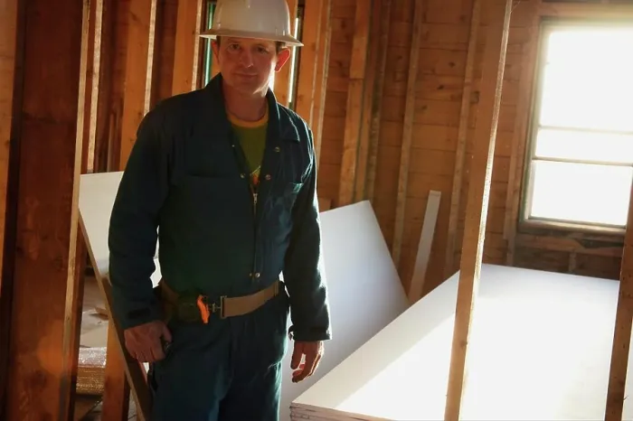 Framed Print : Construction Worker