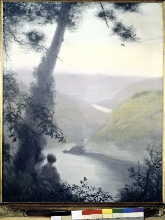 Framed Print : Contemplation by Maurice Chabas, 1862-1947, France, Paris, Petit Palais Framed Print : Contemplation by Maurice Chabas, 1862-1947, France, Paris, Petit Palais