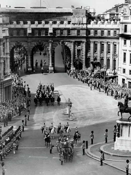 Framed Print : Coronation Proclaimed At Charing Cross Framed Print : Coronation Proclaimed At Charing Cross