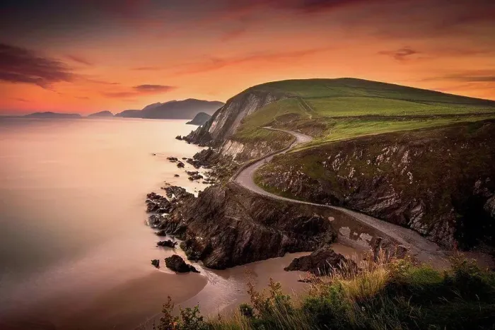 Framed Print : Coummenole beach, County Kerry, Ireland Framed Print : Coummenole beach, County Kerry, Ireland